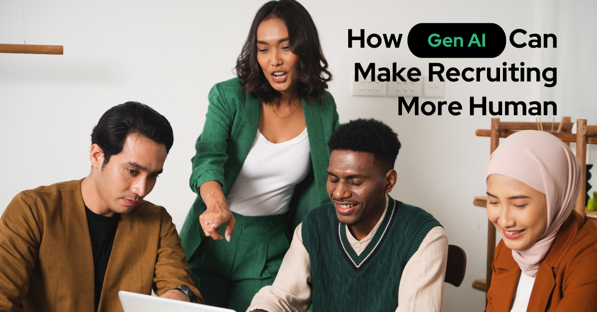 How generative AI can make recruiting more human