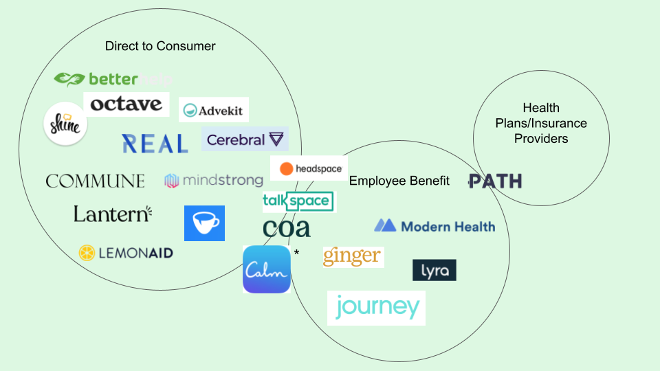 Slide outling D2C vs B2B vs Insurance